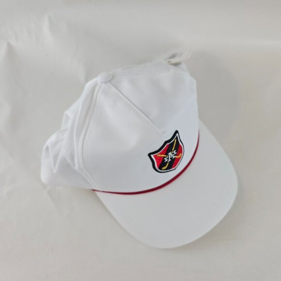 19th Hole Hat Mens Adjustable White Golf Cap American Needle Crest Shield Rope - Picture 3 of 9